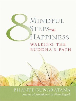 cover image of Eight Mindful Steps to Happiness